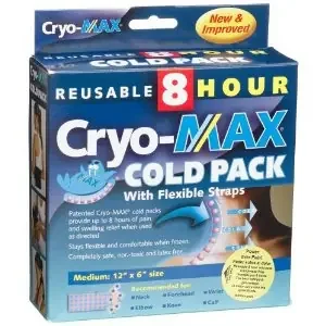 Modular Thermal Technologies Cryo-Max Cold Pack Back / Knee / Shoulder / Calf / Thigh / Hip Medium 6 X 12 Inch Reusable – 85941000002