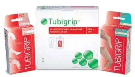 Molnlycke Tubigrip Tubular Support Bandage 11 Yard Standard Compression Pull On Natural Size L NonSterile – 1442