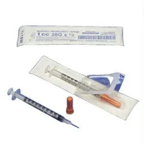 Monoject Softpack Insulin Syringe 29g X 1/2″, 3/10 Ml (100 Count)