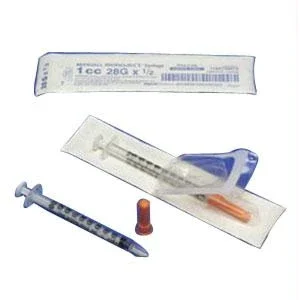 Monoject Softpack Insulin Syringe 30g X 5/16″, 1 Ml (100 Count)