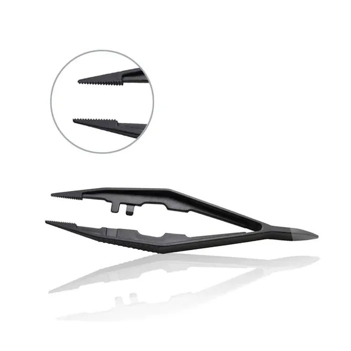Mopec Forceps, Disposable Plastic – 12 pack – AB610
