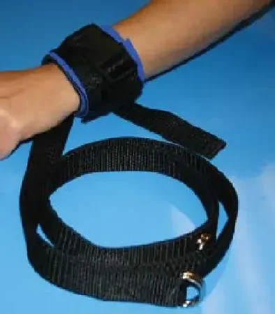 Morrison Medical Products Heavy-Duty Wrist Restraint One Size Fits Most Hook and Loop / Quick-Release Buckle 2-Strap – 1172