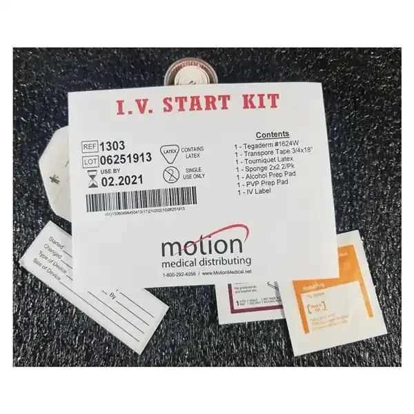 Motion Medical Distributing Kit Iv Start With Tegaderm Each, 100 Ea/Ca – 1303
