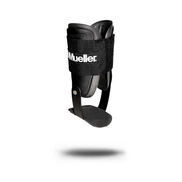 Mueller Sports Medicine Brace Hg82 Lite M7-17/W8-17 Ank Thrmplstc M7-17/W8-17 Blk Sz Osfa Univ Ea – 4552