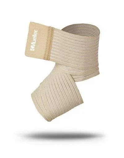Mueller¨ Wonder Wrapª elastic and nylon wrap, Beige, 3″ x 4.5 ft, L/XL