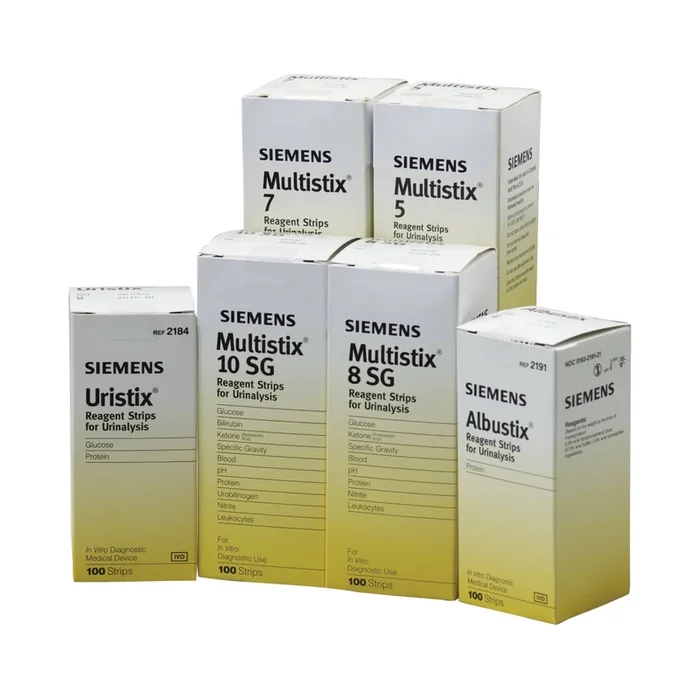 Multistix® Urinalysis Reagent Strips for Blood, Glucose, Leukocytes and Protein tests