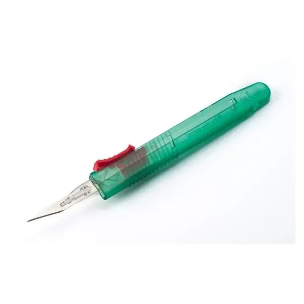 Myco Medical Supplies Scalpel Surgical Technocut Plus 11 Safety Sterile Disposable 10/Box – 6008TR-11