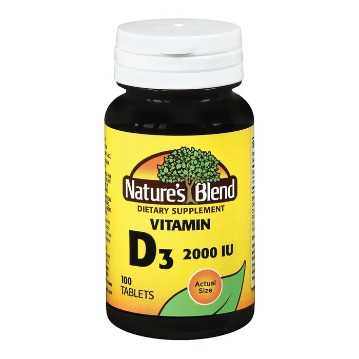 Nature’s Blend Vitamin D-3 Supplement