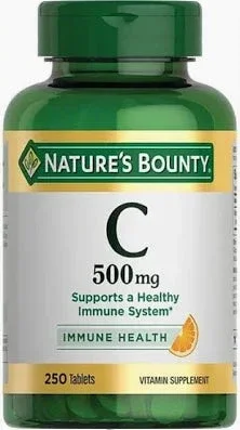Nature’s Bounty C-500mg, 250 Ct