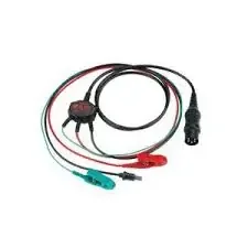 Natus Medical Extension Cable 24 Inch, Red, Blue, 1.5mm Male Touchproof Electrode End, 1.5mm Female Touchproof Instrument End For Monopolar Needle, Most EMG Systems – 902-EX-TP