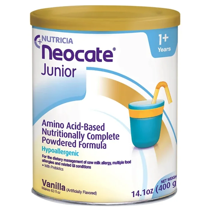 Neocate® Junior with Prebiotics Vanilla Pediatric Oral Supplement, 14.1 oz. Can