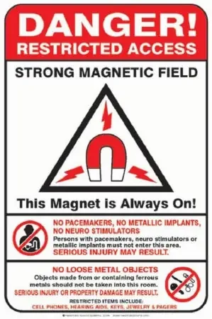 Newmatic Medical Caution Sign Danger Restricted Access – RWSE
