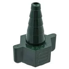 Nipple Nut, Plastic Hose Barb Fitting, Standard