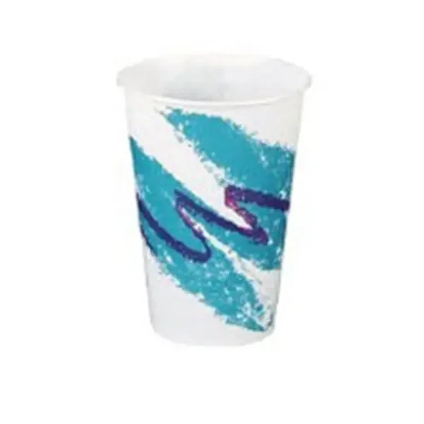 North American Corp Cup Drink Paper 7 Oz Jazz Design 100/Package, 20 Pk/Ca – 380809