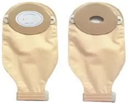 Nu-Hope Laboratories Nu-Flex Nu-Comfort Post-Op Ostomy Pouch Two-Piece System 11 Inch Length 1-3/16 X 2-1/4 Inch Drainable Flat, Trim to Fit – 40-7254R