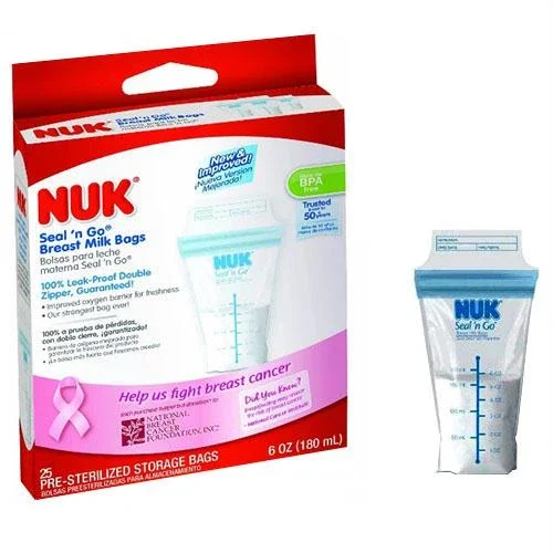 Nuk Seal ‘n Go Breast Milk Storage Bags