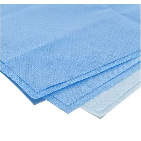 O & M Halyard Wrap Csr Halyard 24 In X 24 In Blue Latex Free 500/Ca – 10724
