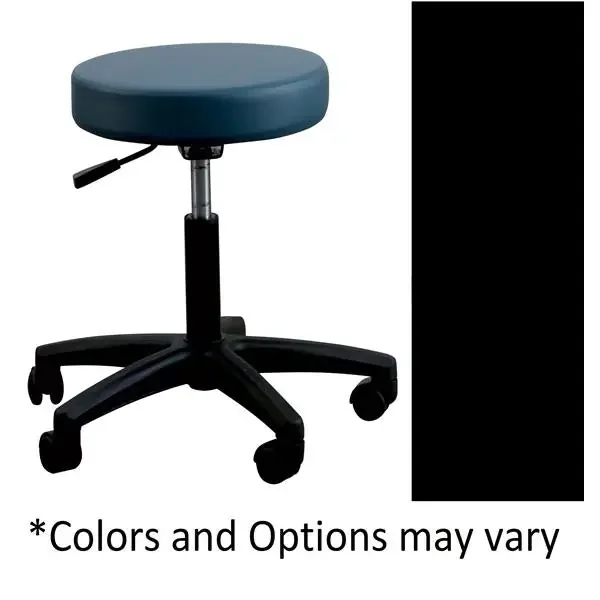 Oakworks Stool Exam Basic Coal 5 Leg/Casters Backless Ea – CST18-T01