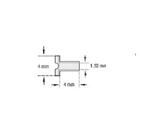 Olympus America Inc Ear Ventilation Tube Tiny T 4 mm – 70240076