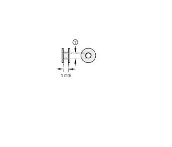 Olympus America Inc Micron Ear Ventilation Tube Bobbin 1 mm – 145221-ENT
