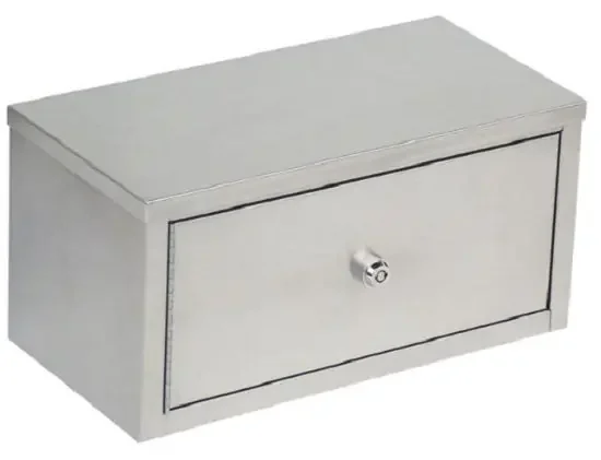 Omnimed 181502 Double Door Horizontal Mount Narcotic Cabinet