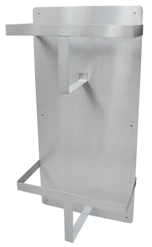 Omnimed 303025 Vertical Wall Mounted Double Bedpan Rack