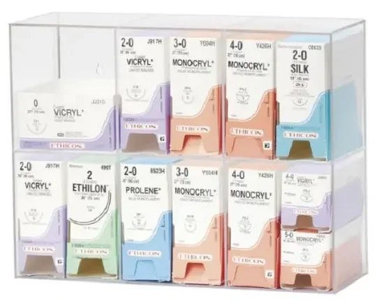 Omnimed 304101 Acrylic Suture Rack – Double Tier