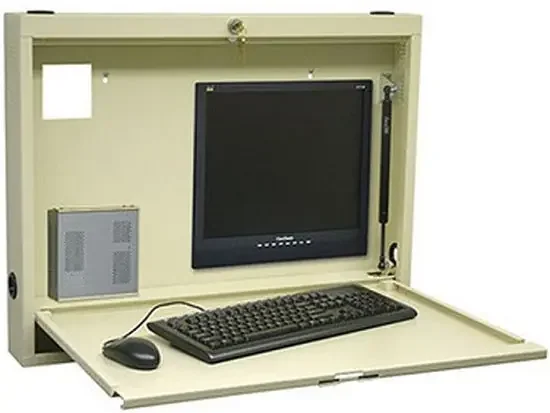Omnimed Compact Informatics Wall Desk