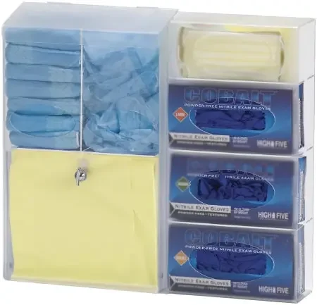 Omnimed Omnimed Hygiene Dispensing Station Clear Acrylic Manual Surface Mount – 307005