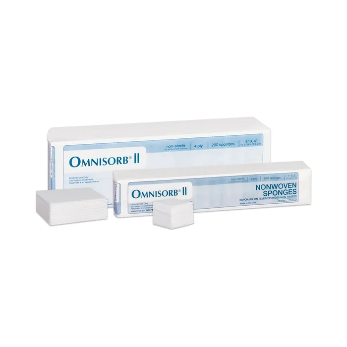Omnisorb® Nonwoven Sponge, 2 x 2 Inch