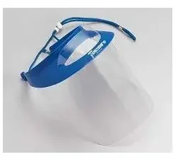 Op-D-Op Polysoft Face Shield Kit One Size Fits Most Full Length Antifog Reusable NonSterile – 206 PV-WT