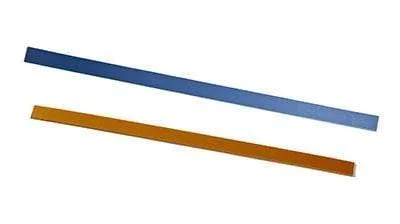 Orfit Strips, 18″ x 4/5″ x 1/8″, 5 pcs. Gold and 5 pcs. Atomic Blue, wide