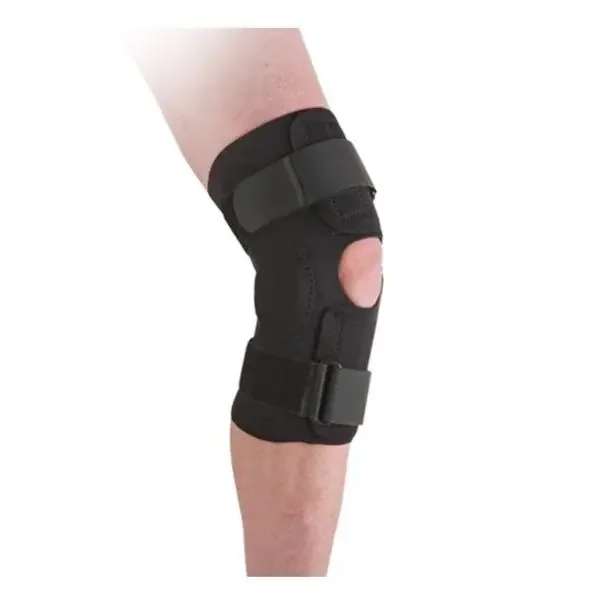 Ossur America-Royce Medical Support Wraparound Knee 1/8″ Neoprene Black Size Medium Ea – 212005