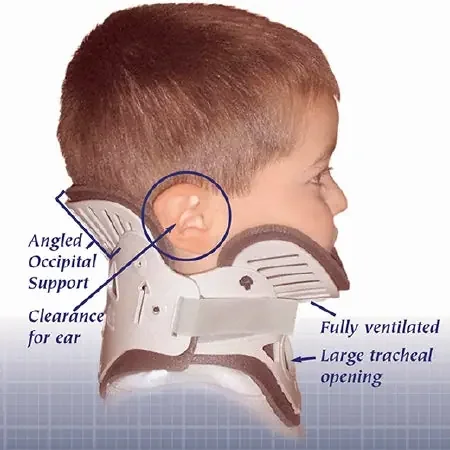 Ossur Necloc Cervical Collar NecLoc Pediatric Two Piece – NL-250E