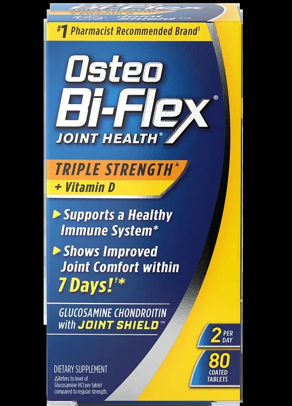 Osteo Bi-flex Triple Strength With Vitamin D Tablets, 80 Ct
