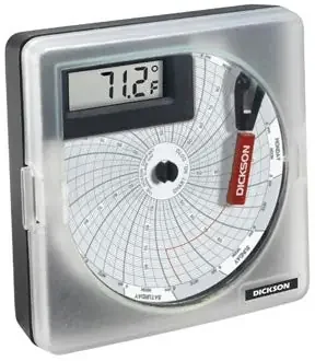 PANTek Technologies LLC Dickson SL4 Temperature Chart Recorder 24-Hour / 7-Day Switchable – 15174200