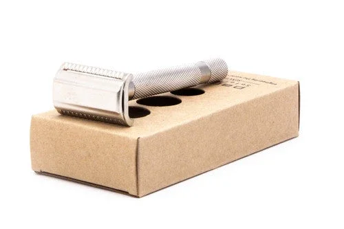 Parker 55SL Slant DE Safety Razor Satin Chrome