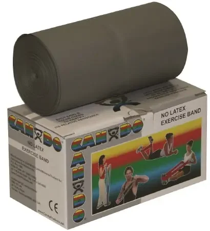 Patterson Medical Supply CanDo Exercise Resistance Band Silver 6 Yard 2X-Heavy Resistance – 92542206