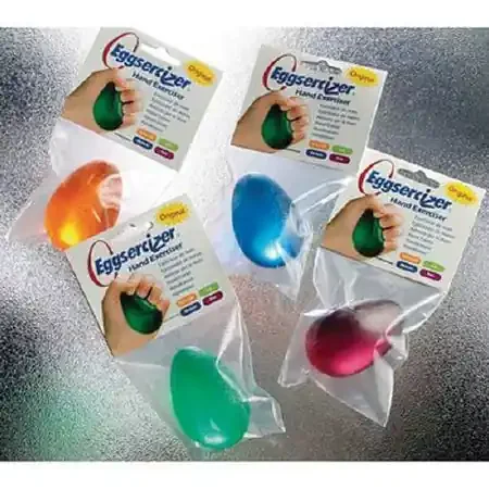 Patterson Medical Supply Eggsercizer Hand Exerciser Blue Medium – A90832