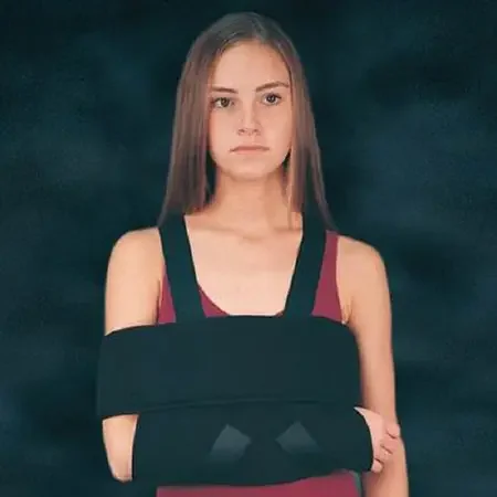 Patterson Medical Supply Fritz Arm Sling / Swathe Hook and Loop Closure One Size Fits Most – 565729