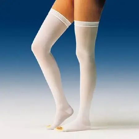 Patterson Medical Supply JOBST Anti-Em/GPT Anti-embolism Stockings Thigh High Large / Regular Open Toe – 55989603