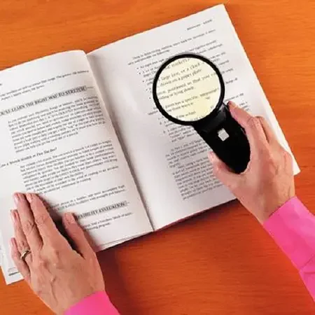 Patterson Medical Supply Magnifier Lighted Handheld 3X Magnification – 920460