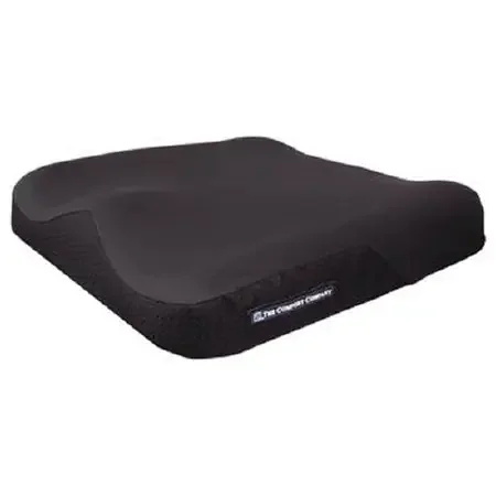 Patterson Medical Supply Saddle Zero Elevation Seat Cushion 18 W X 16 D Inch Foam / Gel – 553097