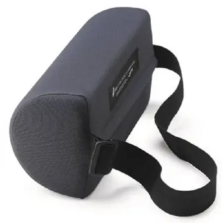 Patterson Medical Supply The Original McKenzie D-Section Lumbar Positioning Roll 5-1/2 W X 5 D X 12 H Inch Foam Strap Fastening – 6676