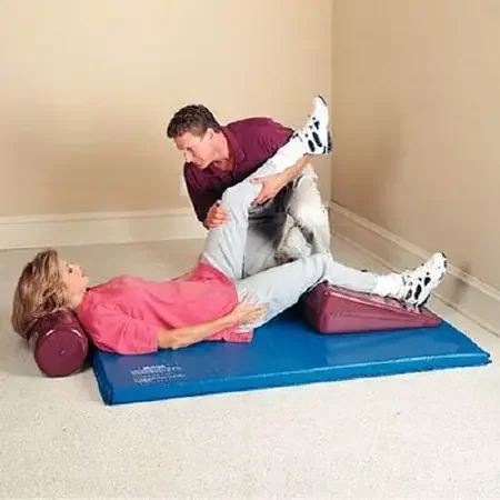 Patterson Medical Supply Valu-Form Therapy Foam Roller Burgundy Foam 8 OD X 24 D Inch – 2700C