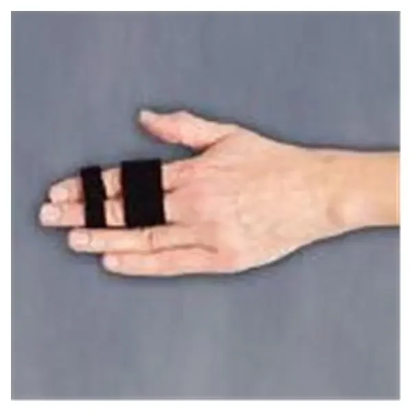 Patterson Medical Wrap Protective Buddy Strap 3Pp 1-Piece Fngr Nylon/Lycra/Foam 1″ Wide Blk 25/Bx – 553217
