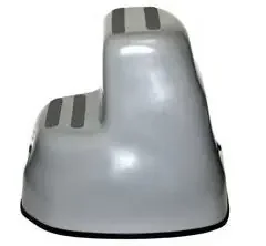 Pedia Pals STEP STOOL STONE-SHAPED PED GREY PEDIATRIC SIZE – 4100SS-GREY