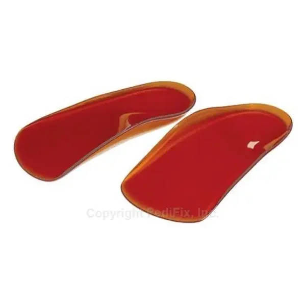 Pedifix Orthotic Control Preforms Wide Polydor Thermoplastic Men 11 4Mm Thick Red 1/Pair – 4800-MW-44