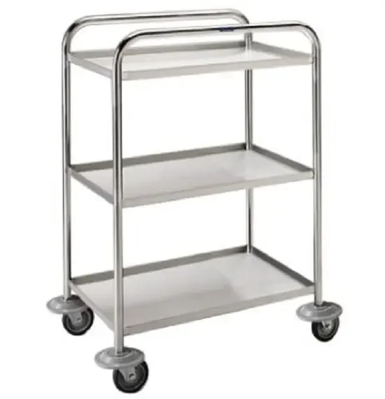 Pedigo CDS-140-B Light Weight Utility Cart with Rolling Bumpers