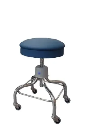 Pedigo Products Exam Stool Screw Shaft 2 Inch Double Ball Bearing Casters Beige – P-36-BGE
